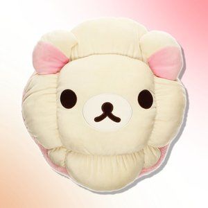 Rilakkuma Cream Puff Cushion - Korilakkuma Version